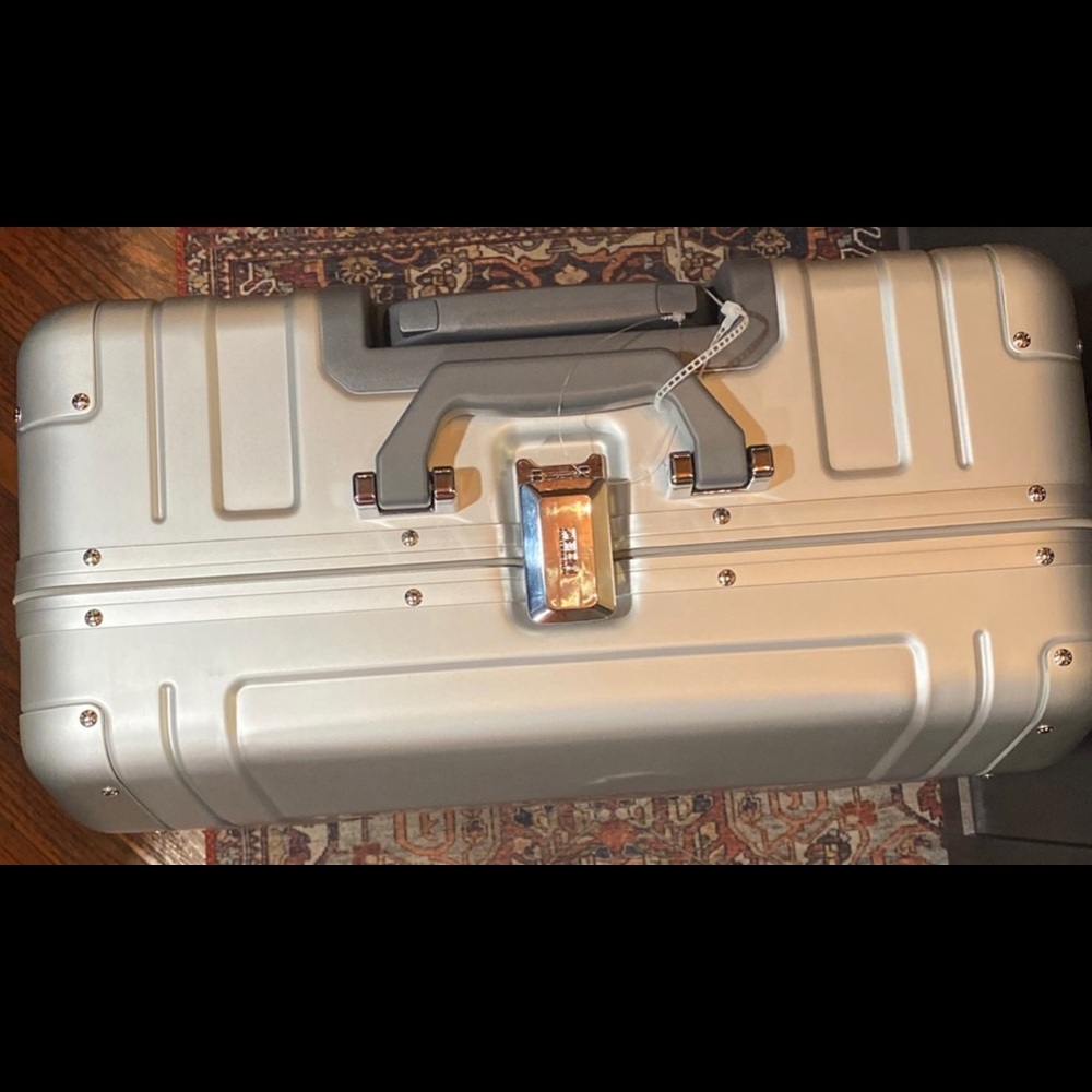 Zero Halliburton Aluminum Suitcase